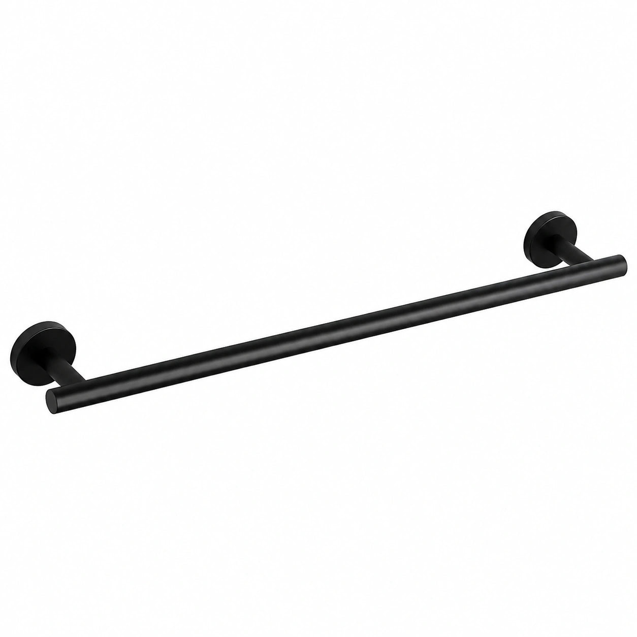 Toallero Negro de Acero Inoxidable para Baño y Cocina 70CM