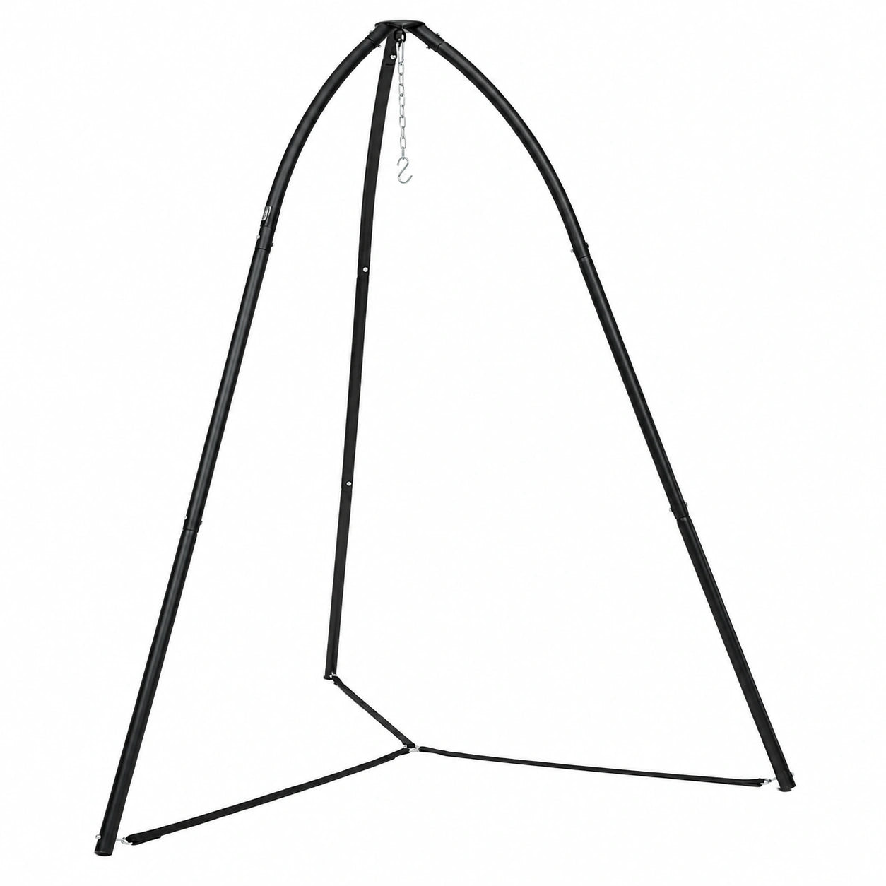 Soporte de Metal para Silla Hamaca, Estructura de Trípode, Capacidad 200kg, Uso Interior y Exterior