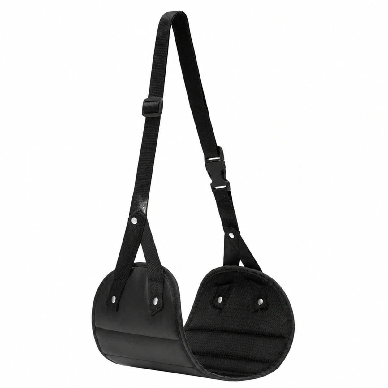 Hamaca plegable para pies - Soporte ergonómico para viajes y oficina
