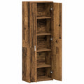 Armario de Madera Reciclada 55x25x189 cm para Dormitorio, Estilo Moderno
