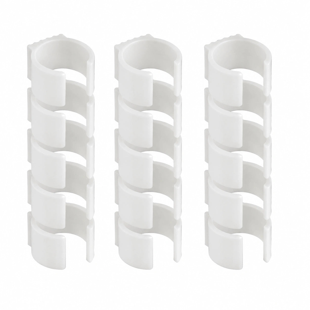 Protectores Antideslizantes para Sillas y Hamacas, 20 Unidades en Forma de U para Tubos de 38-42 mm