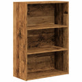 Armario Colgante de Madera Reciclada para Cocina 69,5x32,5x90 cm